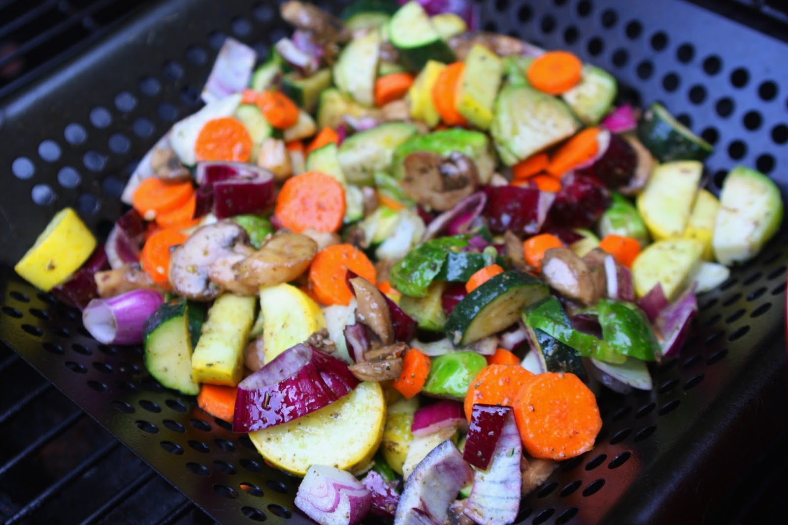Grilled Marinated Summer Vegetables (AIP, Paleo, Vegan) Don't Eat the