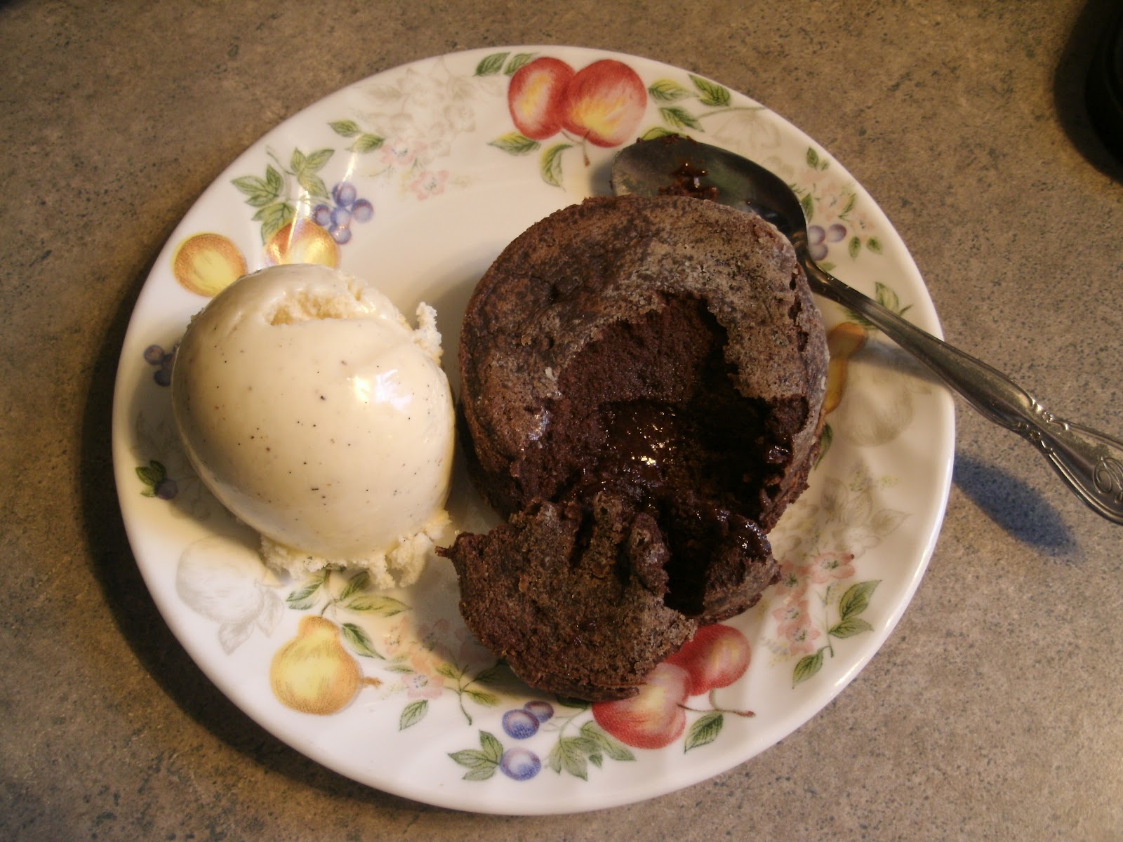 On My Own Mini Chocolate Lava Cake