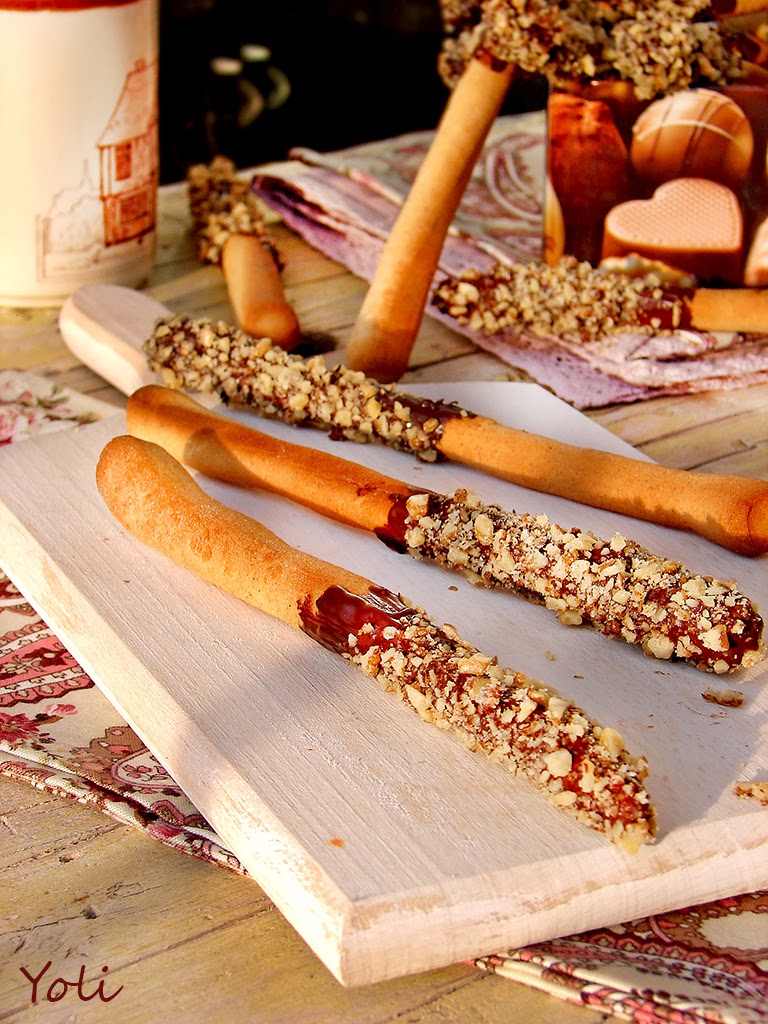Вкусно с Йоли: Канелени гризини с шоколад
