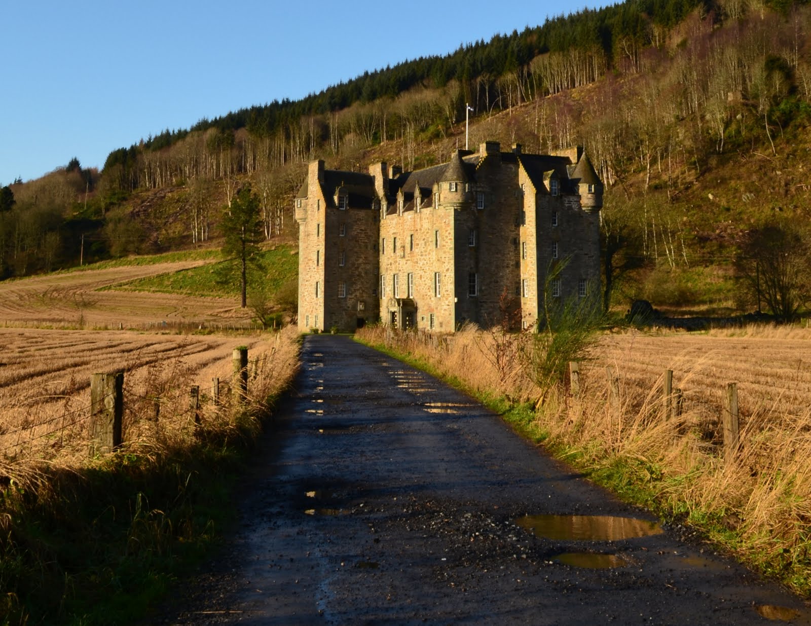 Tour Scotland Photographs Tour Scotland Photograph Castle Menzies