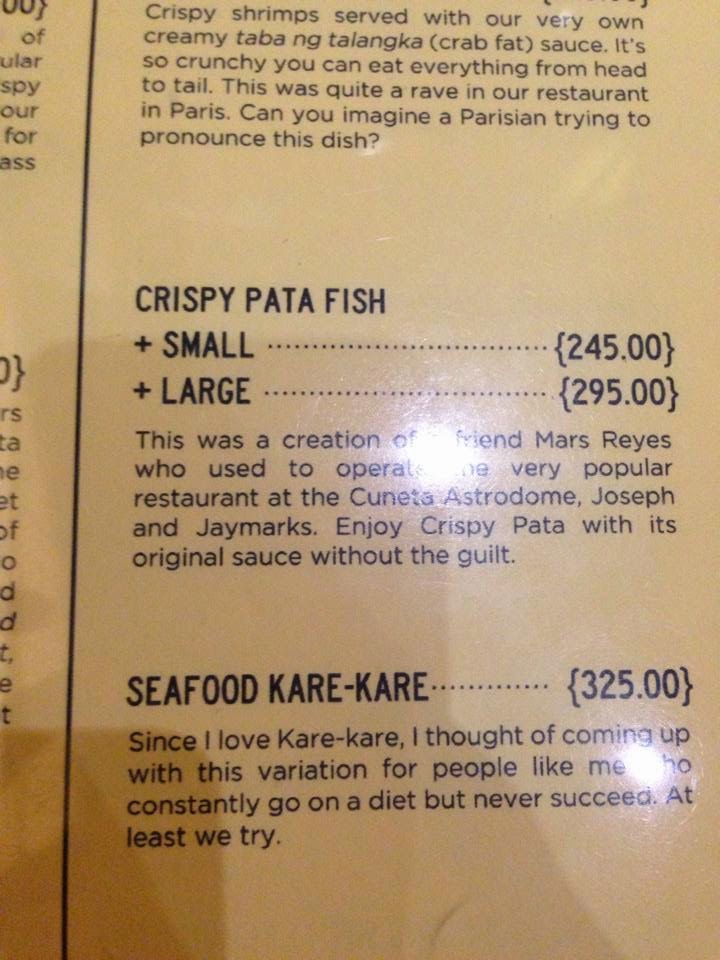 Michael's Hut Wooden Spoon by Chef Sandy Daza Katipunan Ave. Quezon