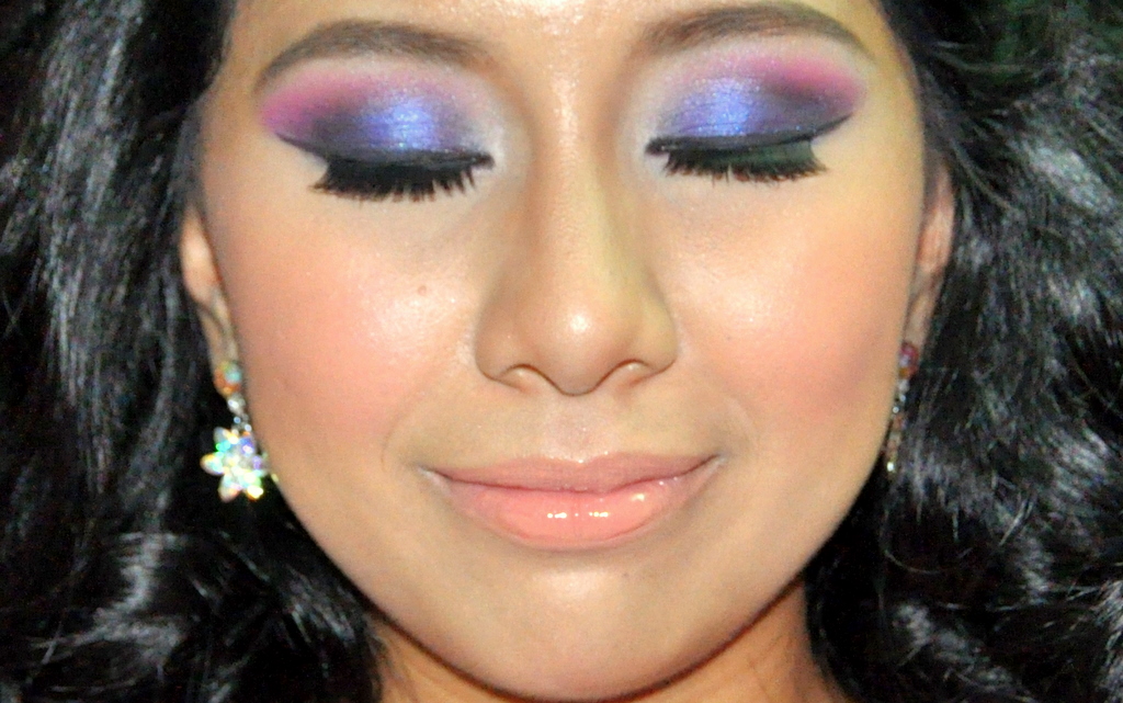Plum Eye Makeup
