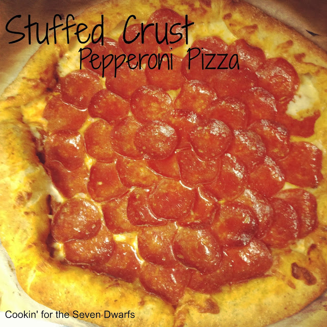 Stuffed Crust Pepperoni Pizza 