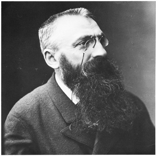 What Did Auguste Rodin Look Like  in 1893 