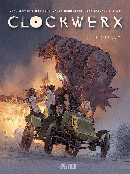 CLOCKWERX, de Jason Henderson, Tony Salvaggio y Jean-Baptiste Hostache Clockwerx_02_cover