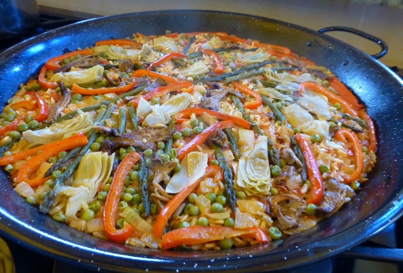 Foods For Long Life Roasted Vegetable Paella Perfect For Christmas