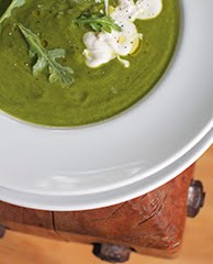 Ode to Veganuary Arugula & Spinach Soup