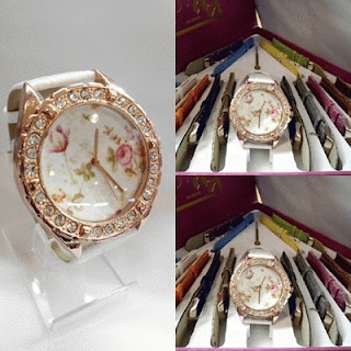 Jam Tangan GUESS BUNGA BATIK 15 TALI