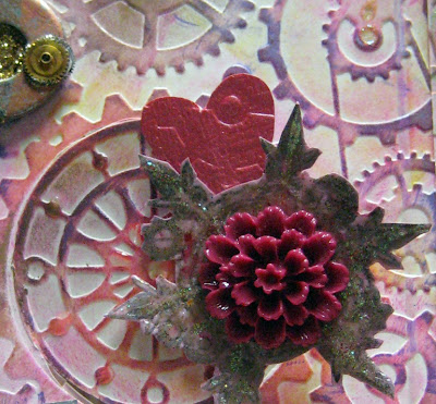 Valentines steampunk card Maya Road