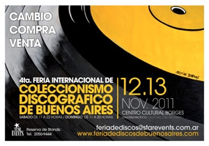 4ª FERIA INTERNACIONAL DE COLECCIONISMO DISCOGRAFICO DE BUENOS AIRES