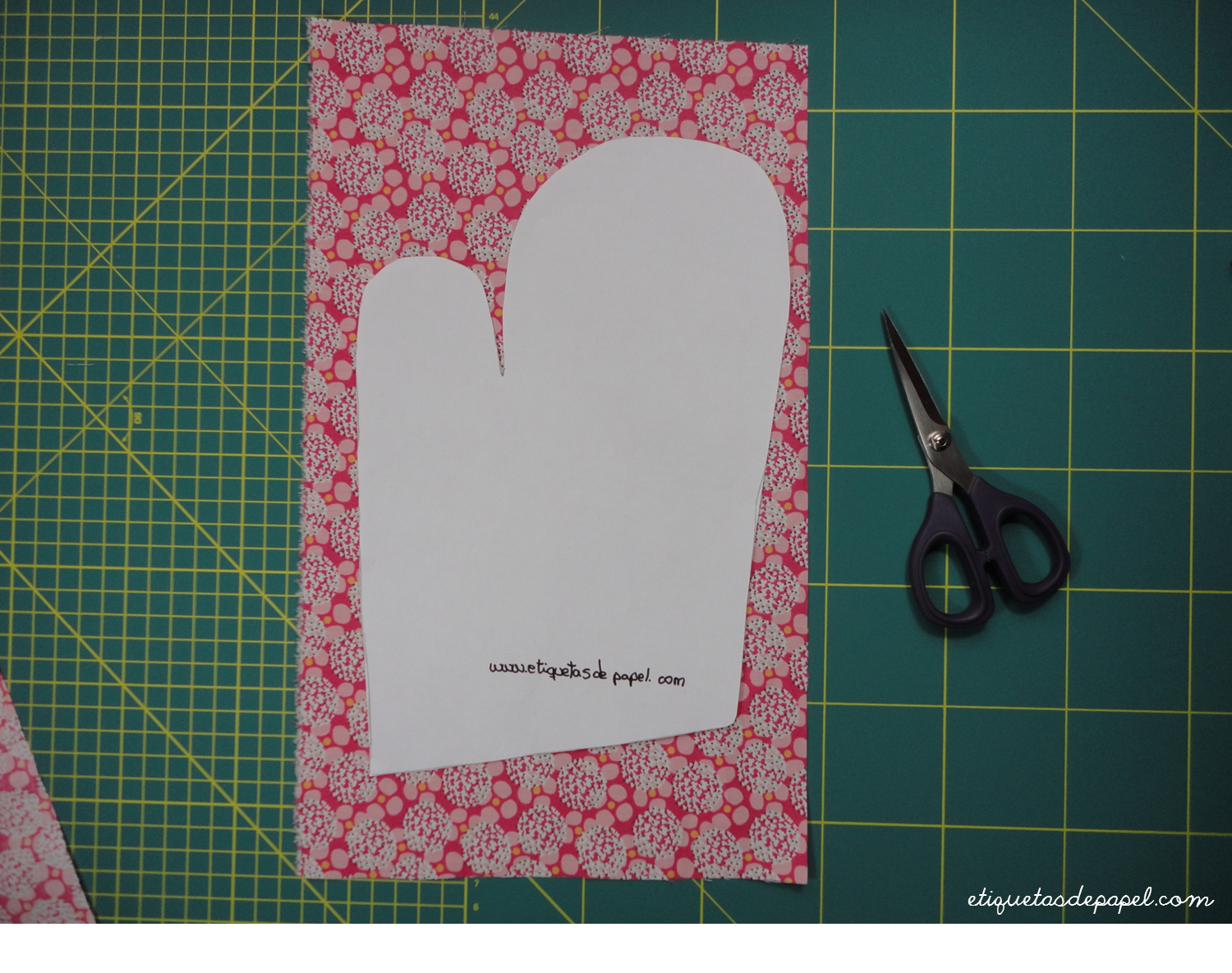 Etiquetas De Papel Como Hacer Una Manopla Para La Cocina