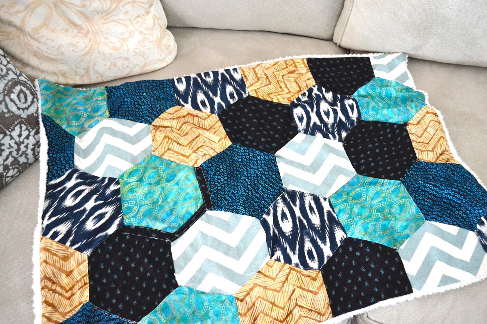 MONARCH HOME Bohemian blanket for baby