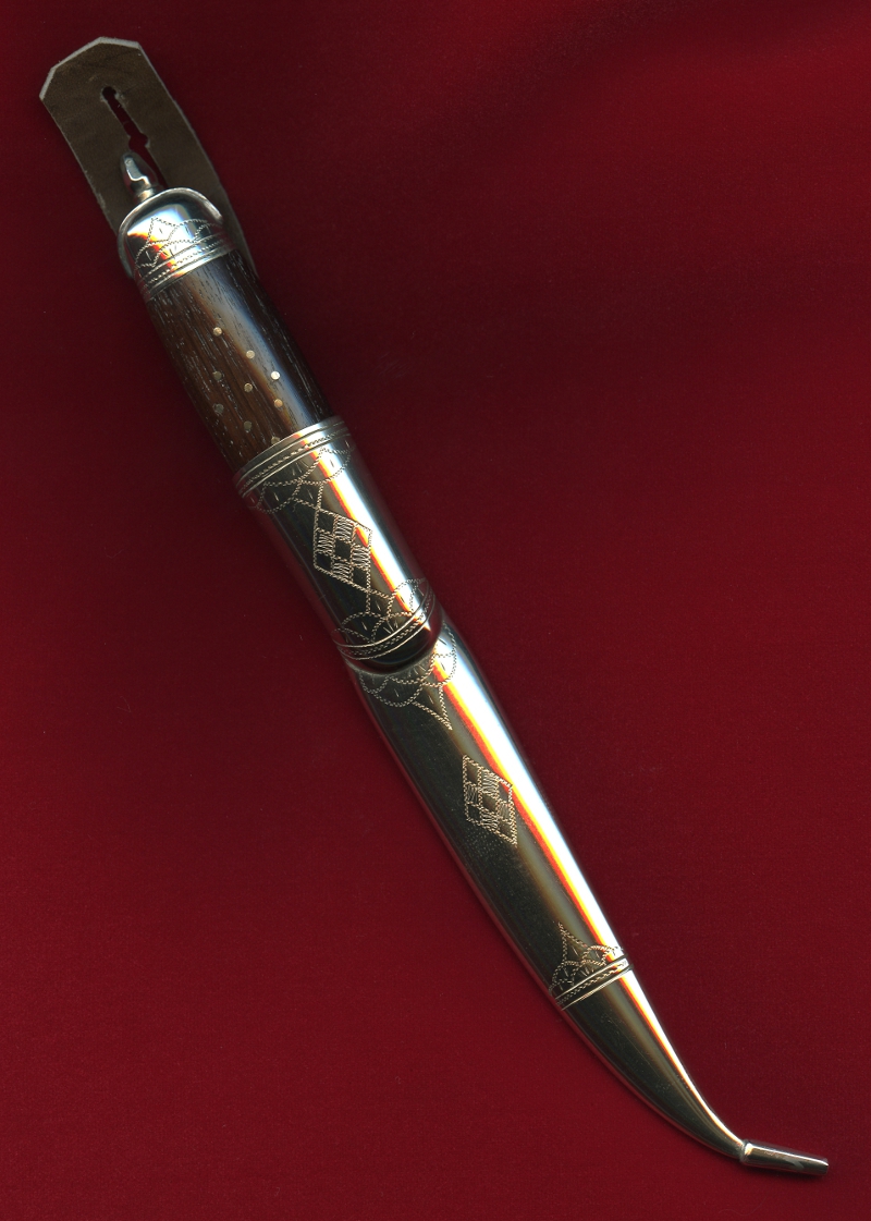 The Blade Blog Swedish Nickel Silver Knife by Carl Jansson