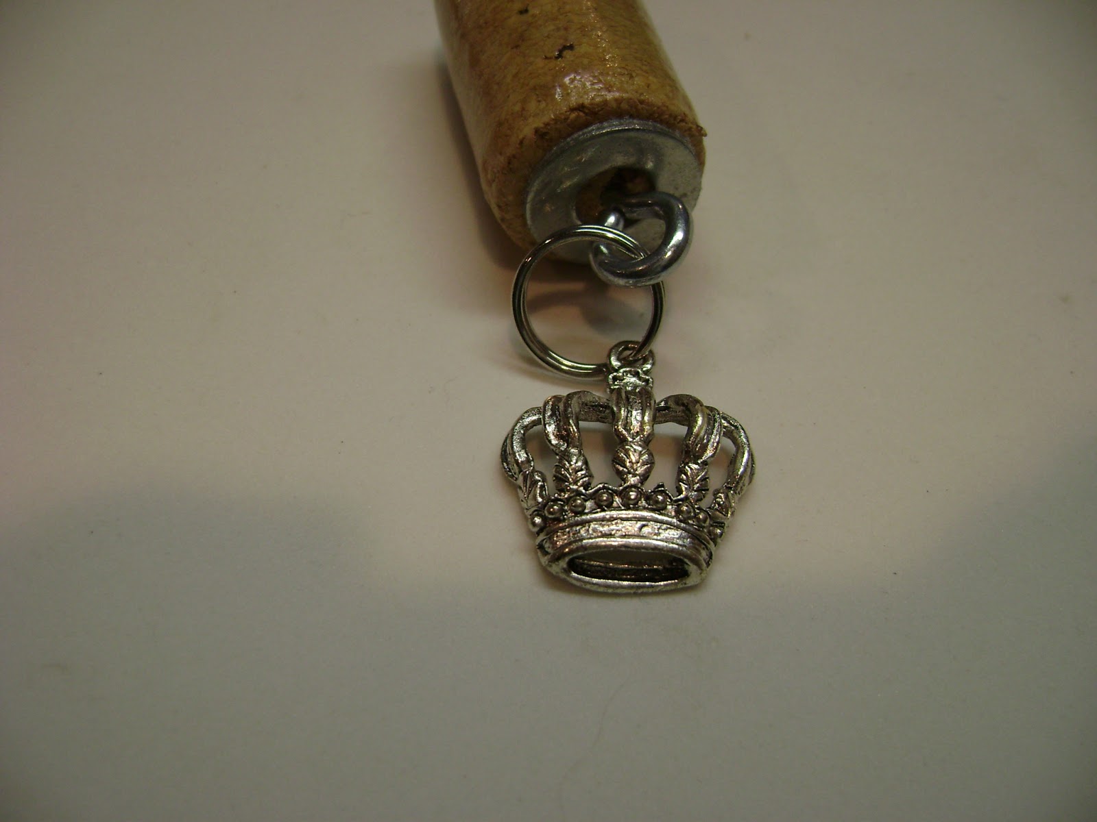 intuitive crafter Wine Cork Keychain Tutorial