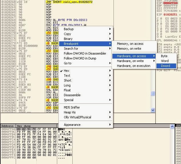 Security Unplugged !!! Manual Unpacking of UPX Packed Binary File