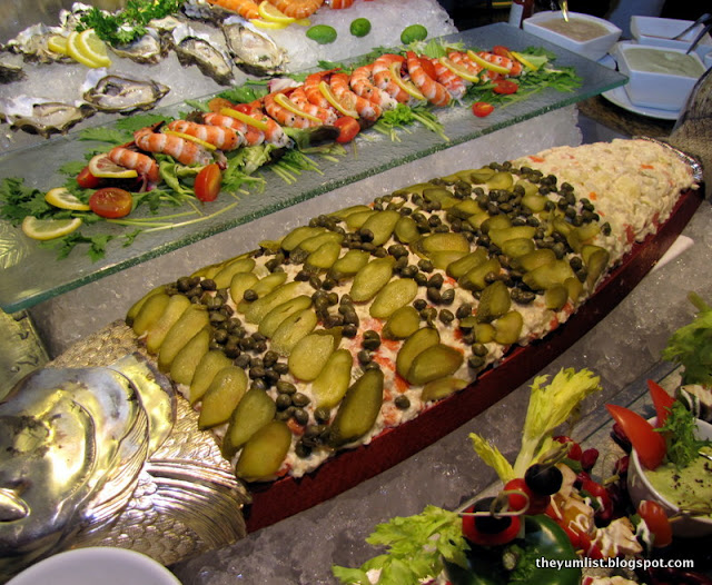 Salads and Seafood Prince hotel, greek promo