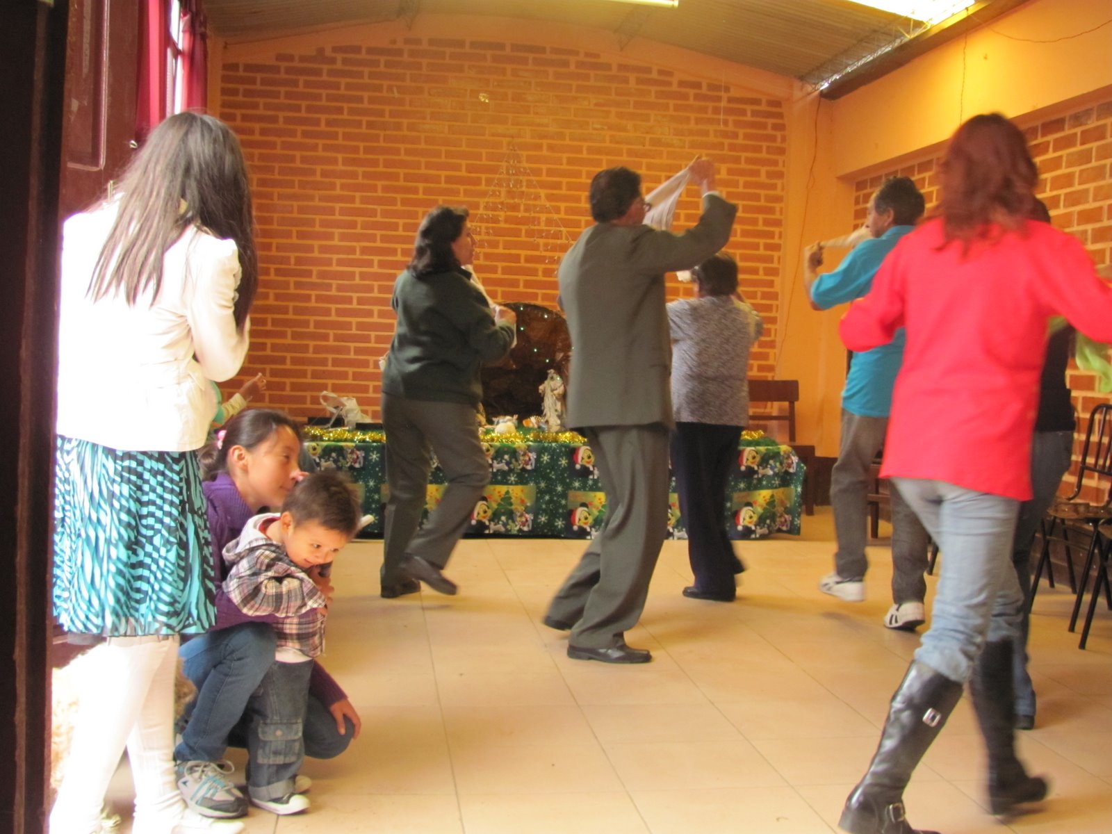 Dancing And Eating