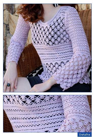 SILVANA E ARTE SILVANA BLUSA DE CROCHE Aparador Madera Rustico ~ SILVANA E ARTE SILVANA BLUSA DE CROCHE