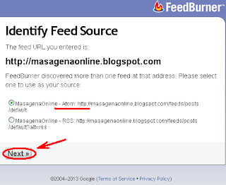 Identitas Di Feedburner Gambar Identitas Di Feedburner