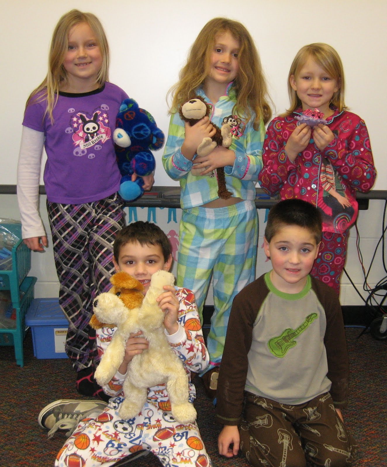First Grade Fun Pajama Day