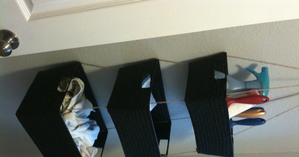 bright beginnings * Hanging Basket Storage