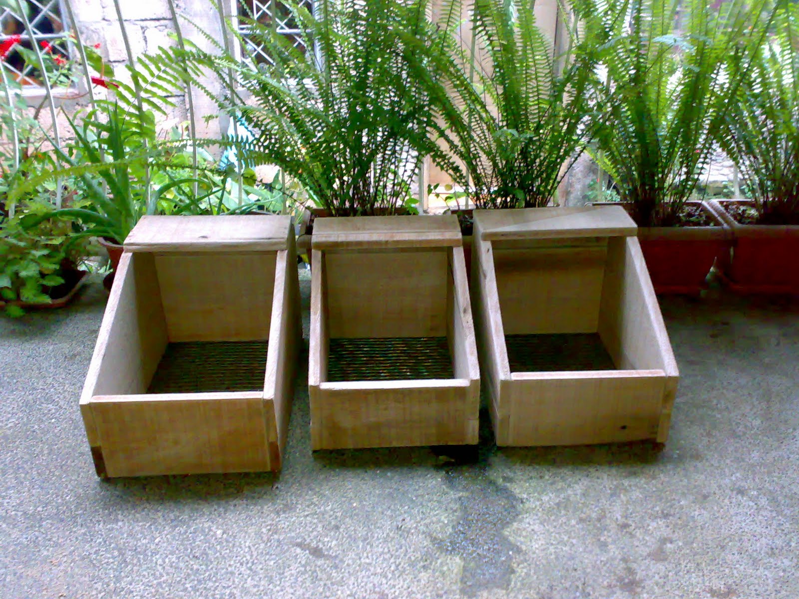 Raising Rabbits Making the Rabbit Nest Boxes