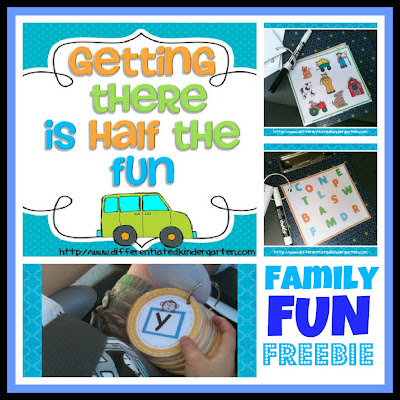 photo of: "Getting There is Half the Fun" Family Fun Freebie for Car Trips