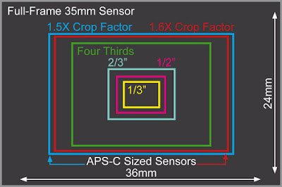 full frame sensor size versus four thirds full frame sensor size versus four thirds