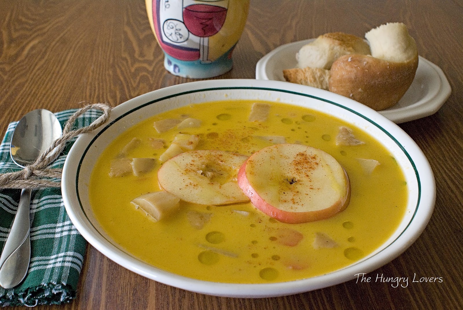 The Hungry Lovers CheddarBeer Fondue Soup