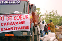Aid group Cri de Coeur accepted military escorts to deliver aid to northern Malians