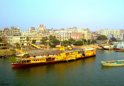 Rocket Steamer in Dhaka. Rocket Steamer in Dhaka.