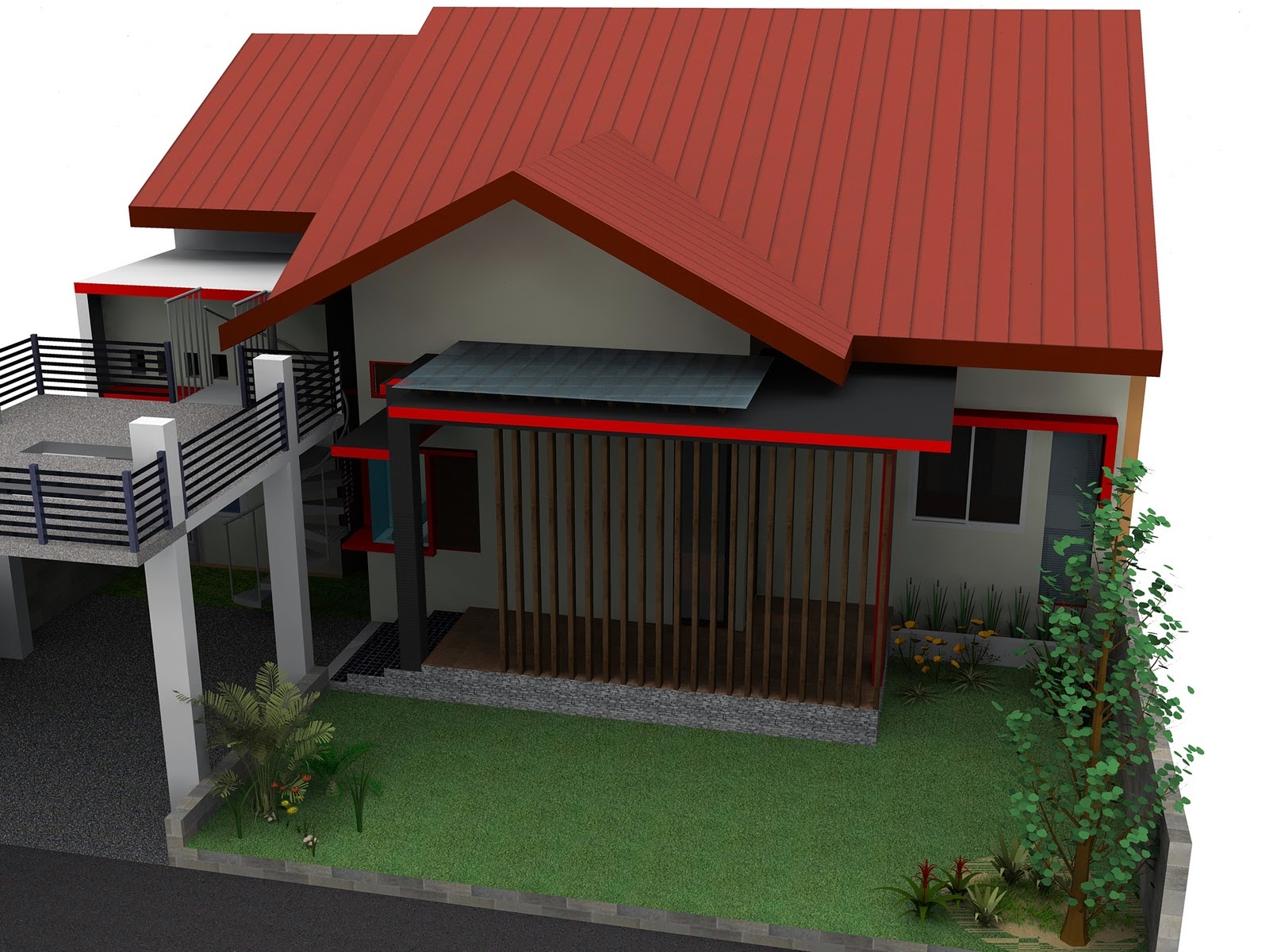 41 Desain atap rumah sederhana minimalis