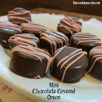 Mini Chocolate Covered Oreos