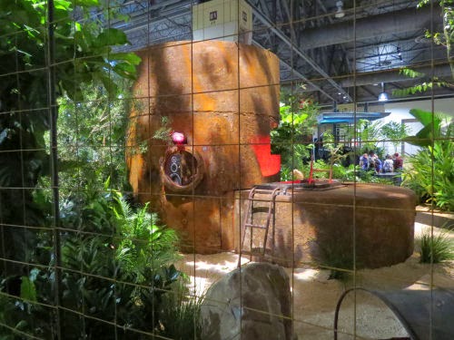 Philadelphia Flower Show movie display movie