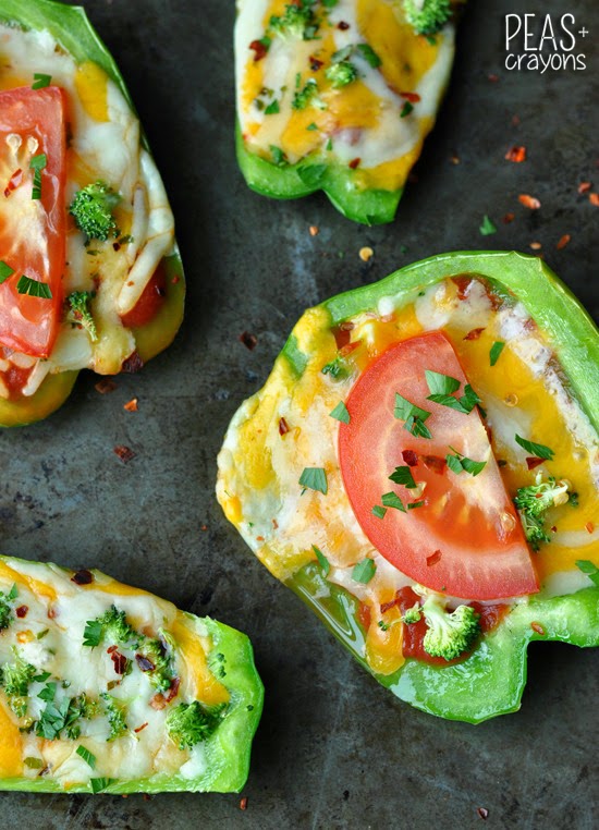 Bell Pepper Pizzas