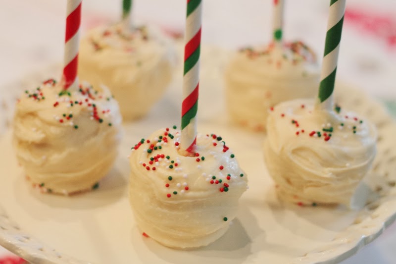 bebe a la mode designs Christmas Cake Pops
