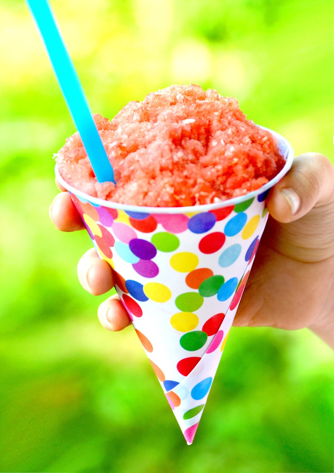 Processed Free and Me: Watermelon Lime and Coconut Snow Cones