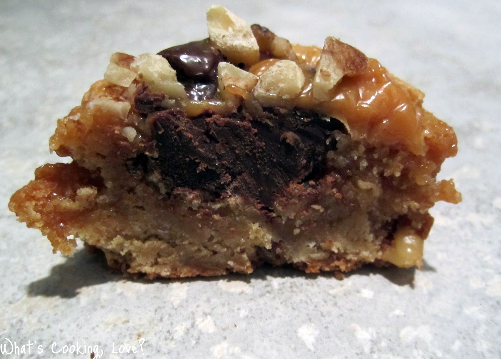 Blond Brownie Caramel Cups Whats Cooking Love?