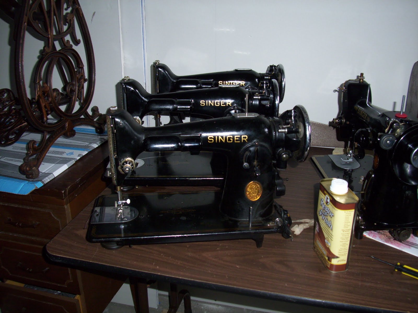 My Sewing Machine Obsession grease on gears