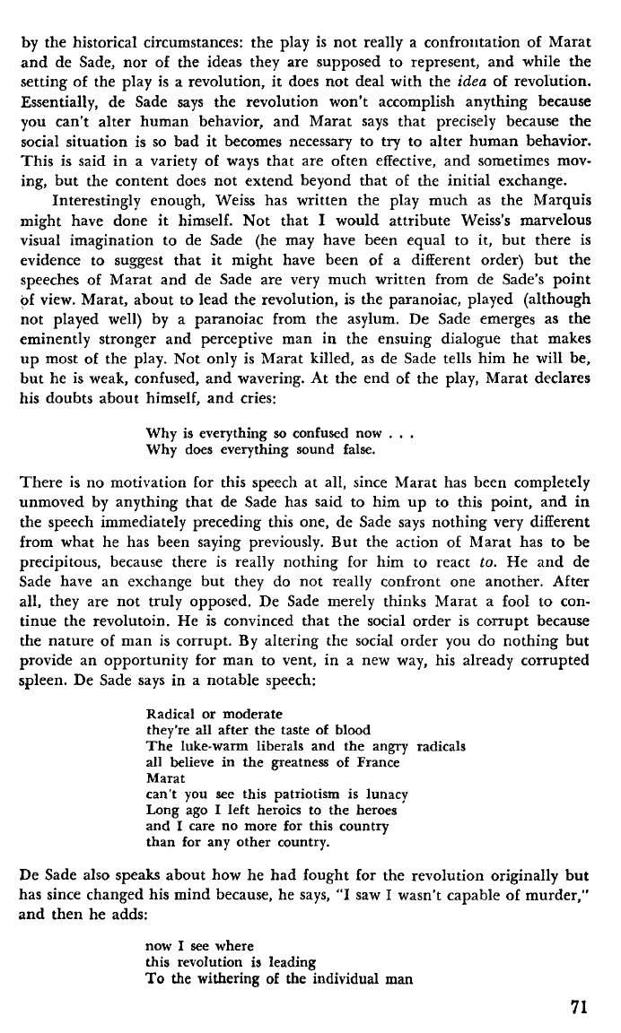 marat sade essay marat sade essay