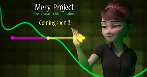 Bucks Animation Blog: The Mery Project - a new free character for Maya  animators!