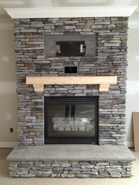 Electric Fireplace Trim and Paint round 1