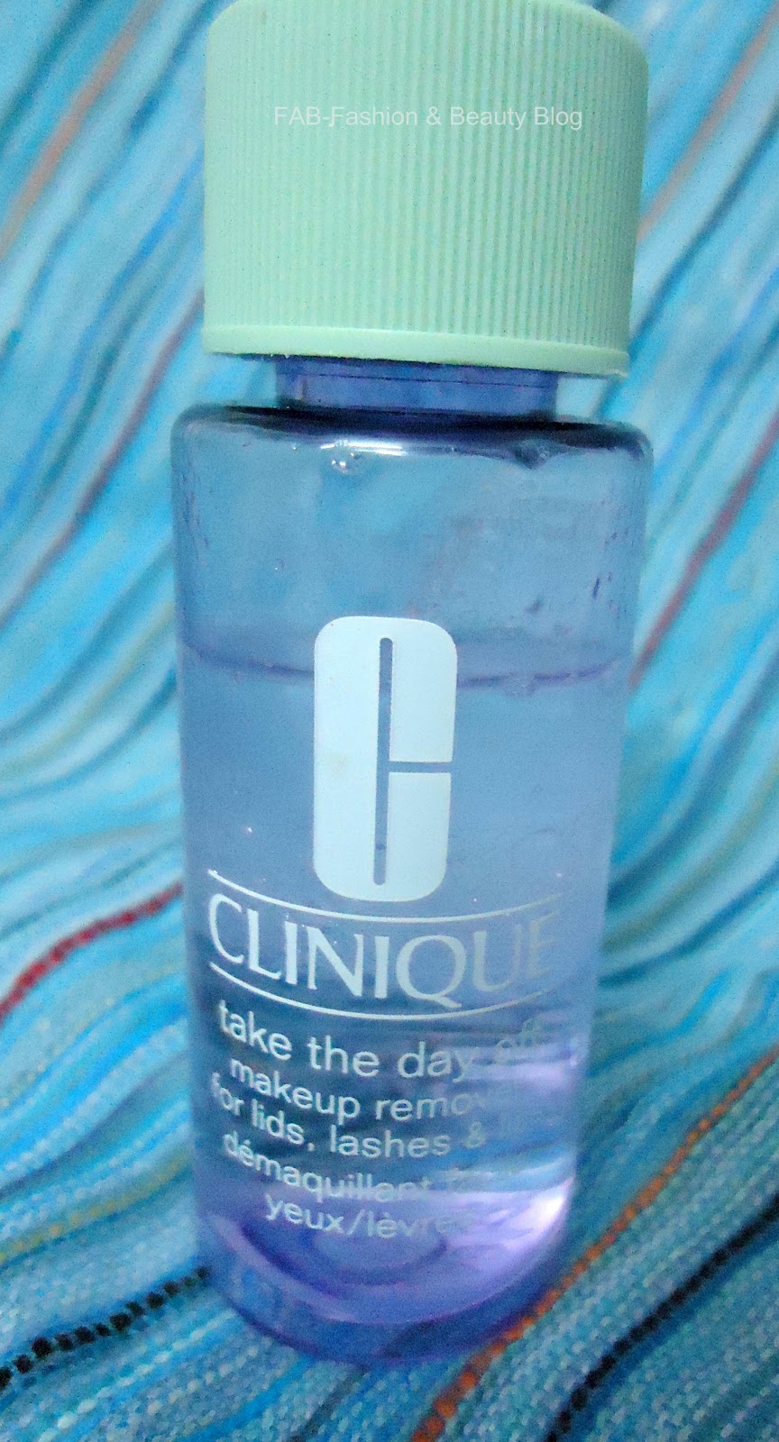 Fizzy's fashion & Beauty! Clinique Take the day off makeup remover for lids, lashes and lips