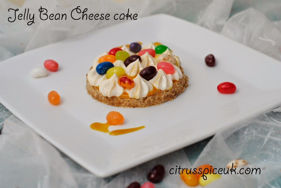 Jelly Bean Mini Cheesecakes for National Jelly Bean day 22nd April