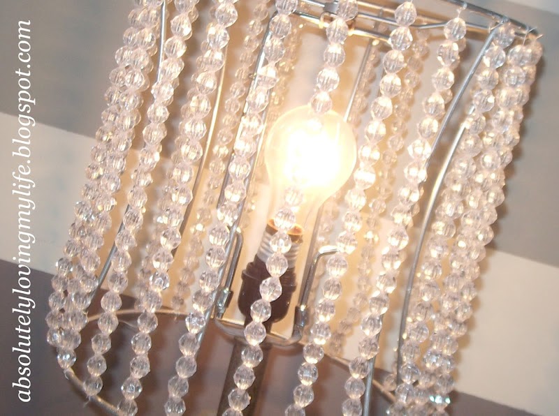 Loving Life DIY Beaded Lamp Shades