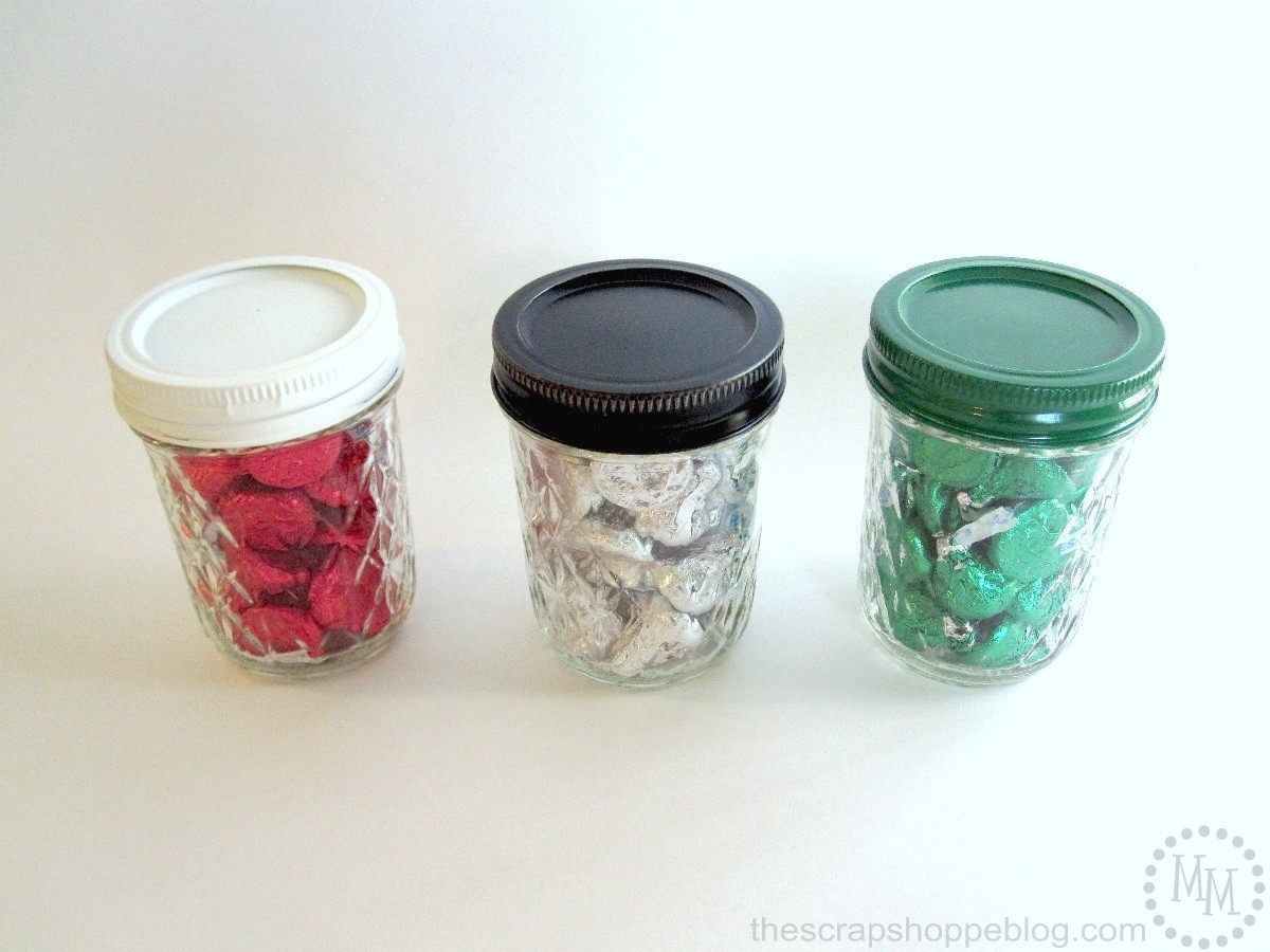 Christmas Kisses Treat Jars The Scrap Shoppe