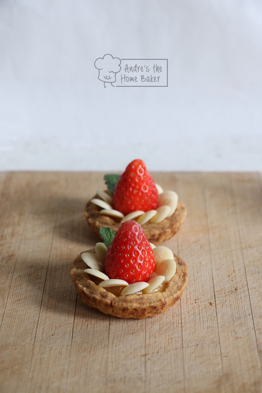 Andre's the Home Baker ♥ Strawberry Lemonade Tart ♥