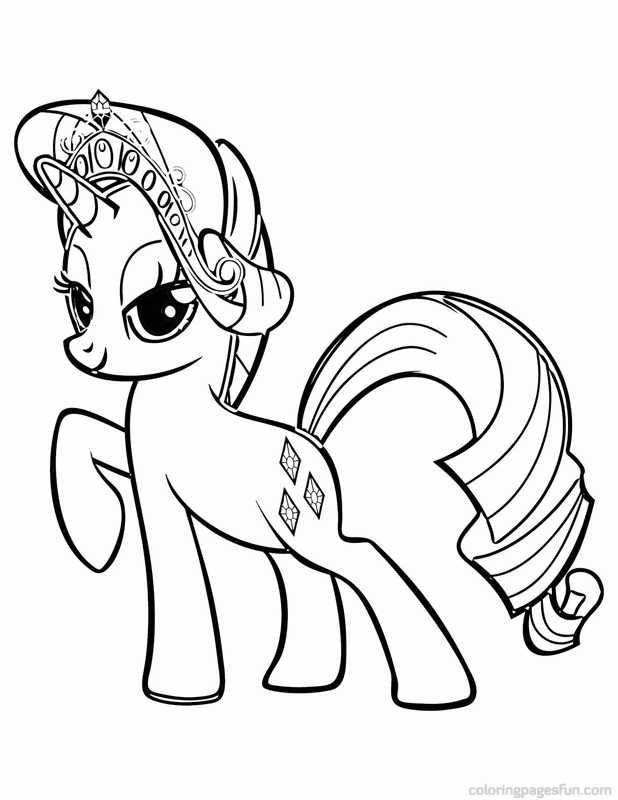 Kids Page: My Little Pony - Coloring Pages