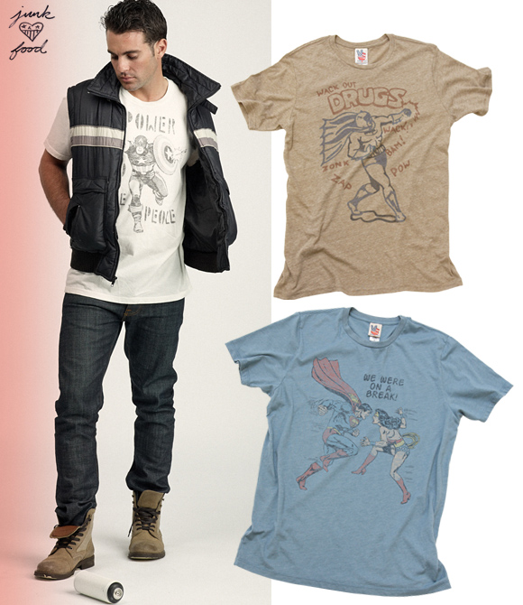 Official Junk Food Clothing Blog Junk Food Tees Retro and Vintage
