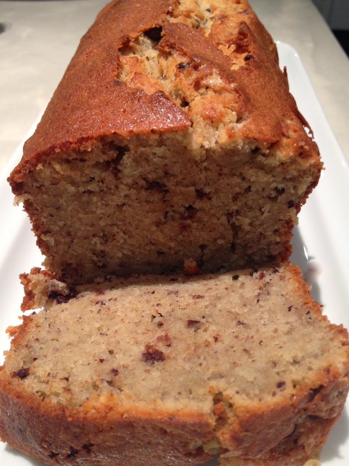 Cake Banane Chocolat Noisettes